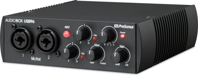 Presonus equalizer audiobox usb 96 new