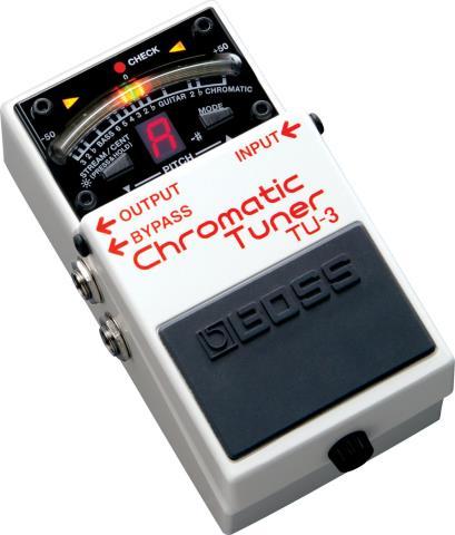 Chromatic tuner pedale