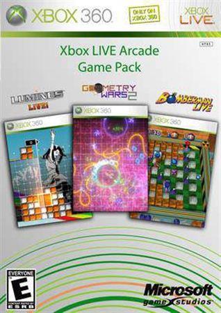 Xbox live arcade game pack xbox 360