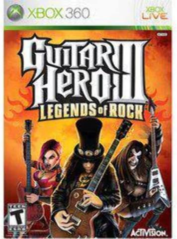 Guitar hero 3 legends of rock xbox 360