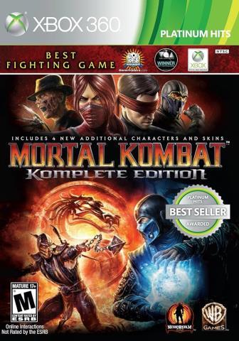 Mortal kombat komplete edition xbox 360