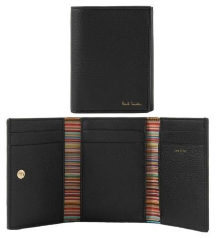 Paul smith wallet vrai cuir noir