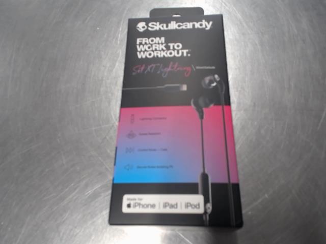 Lightning skullcandy wired earbuds