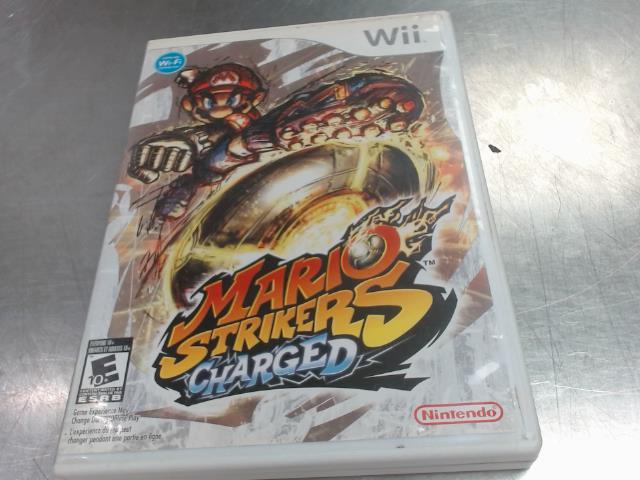 Mario strikers charged wii