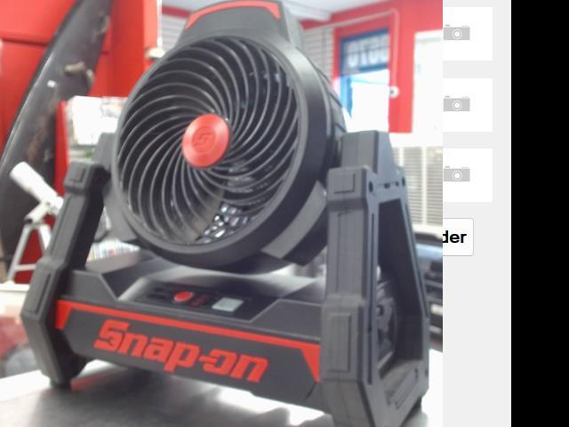 Snap-on fan