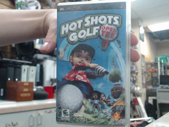 Hot shot golf open tee psp