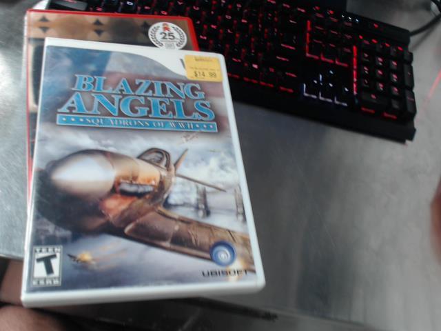 Blazing angels squadrons of wwii (wii)