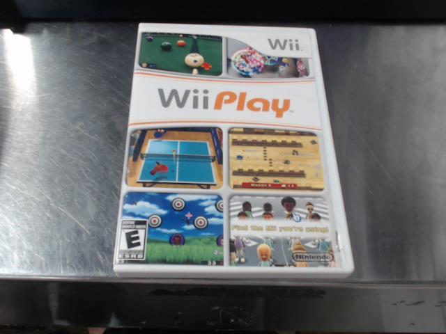 Wii play pour la wii