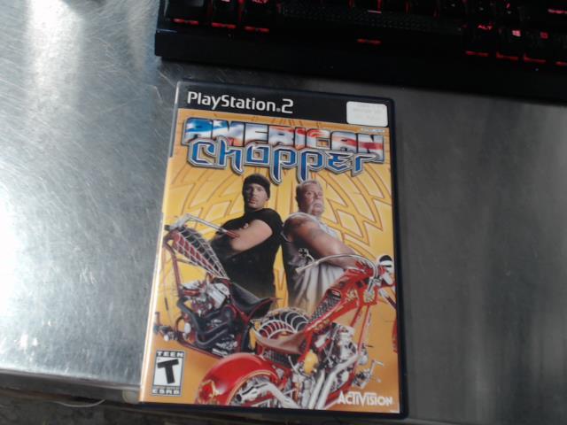 American chopper game only ps2