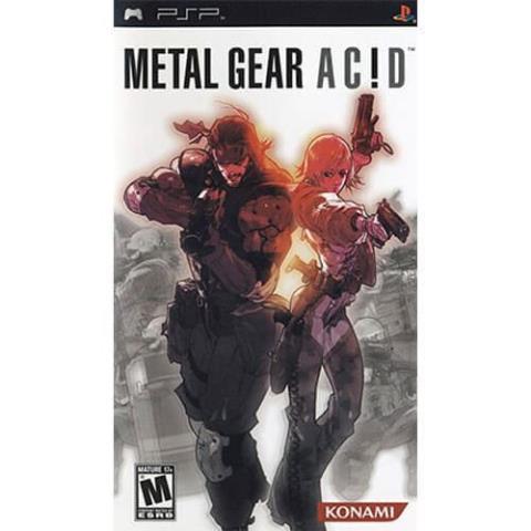 Psp game metal gear acid