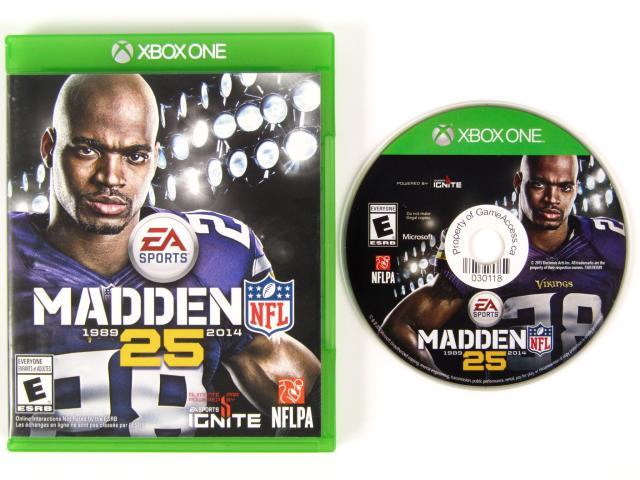 Madden 25 years 1989-2014 xbox one