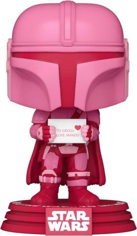 Pink mandalorian pop heads