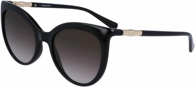 Longchamp black and gold shades