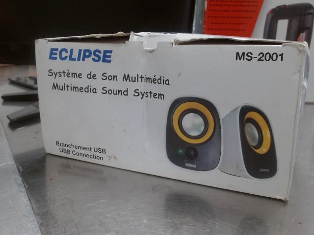 Eclipse haut parleur systeme de son muli