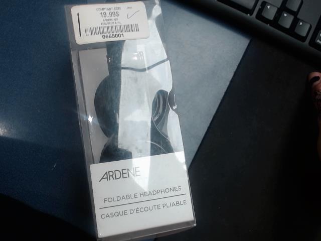 Foldable headphone av fil