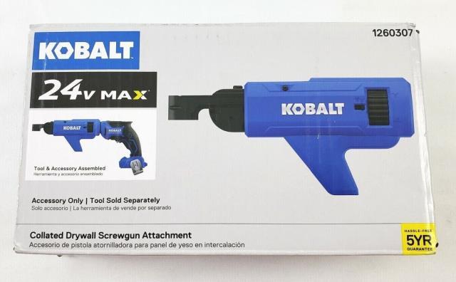 Kobalt collated drywal screwgun attach