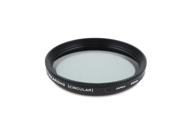 Cir-polarizing filter pixco 62mm minolta