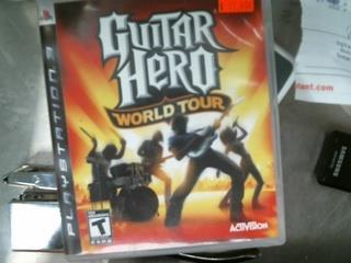 Guitar hero world tour