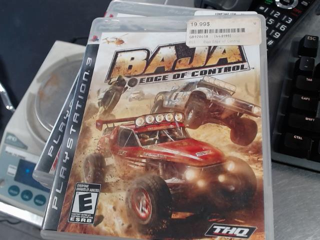 Baja edge of control