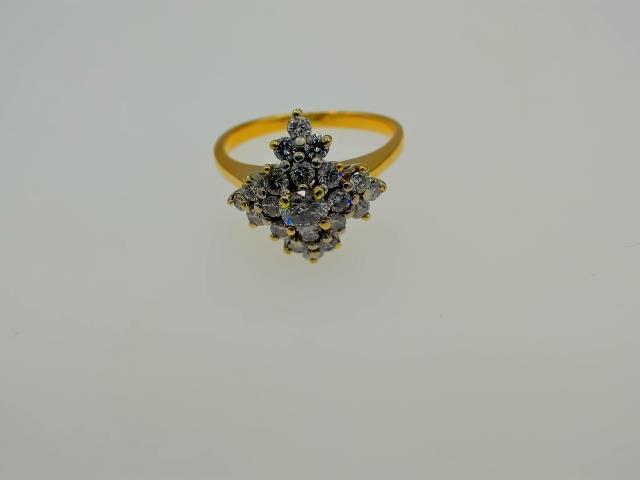 BAGUE EN OR 18KT   DI