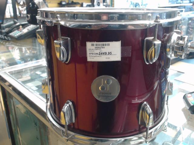 Tom sonor rouge