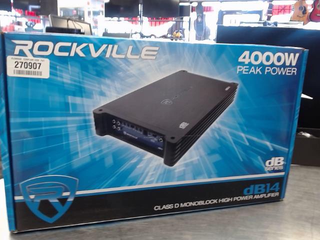 Amplificateur rockville dans la boite