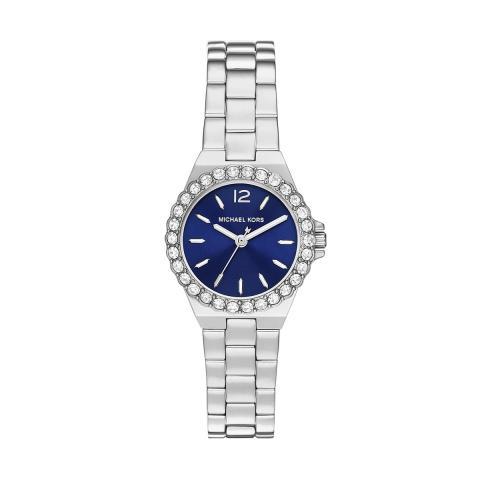 Montre mikael kors grise cadran bleu