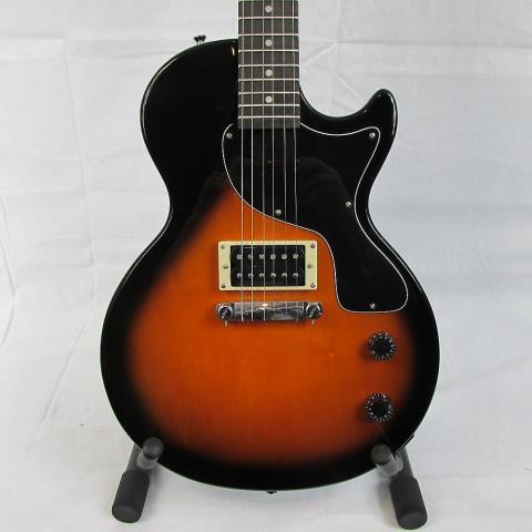 Guitare sunburst orange noir elec.