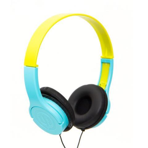 Casque filaire pour enfant bleue