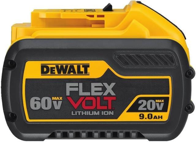 Batterie flexvolt 9,0 ah 20 v/60 v max