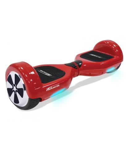 Hoverbord rouge avec chargeur