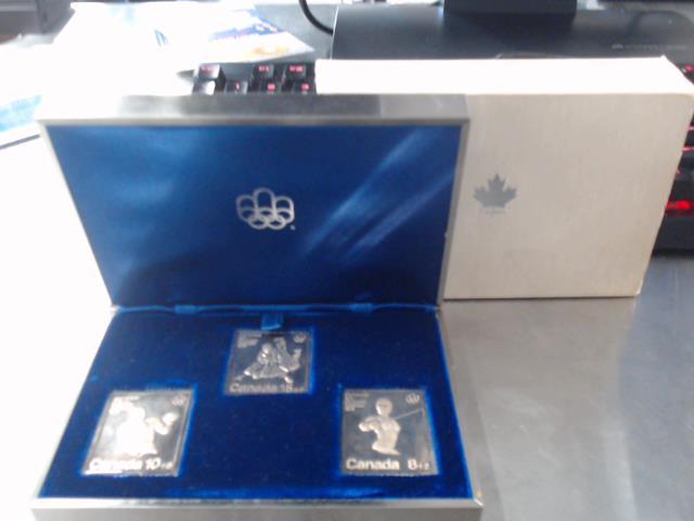1976 olympic silver stamps