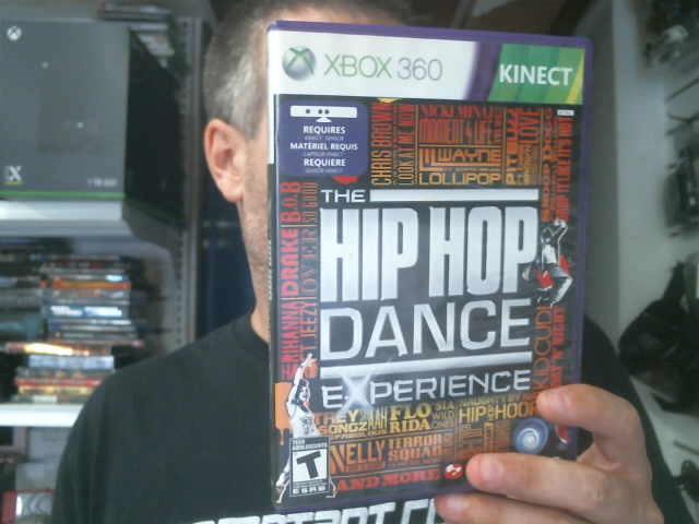 Hip-hop dance experience kinect