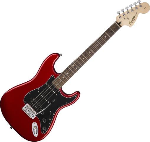 Guitar electrqui squir rouge et noir