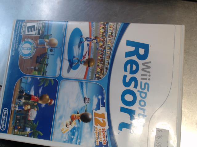 Wii sports resort