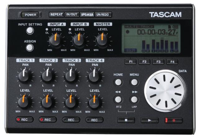 Tascam dp-004 pocketstudio 4 track