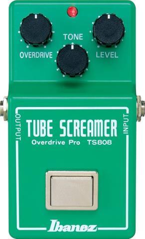 Ibanez tube scream overdrive pedal