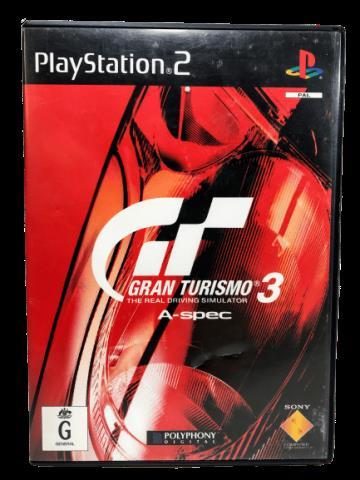 Gran turismo 3 a-spec ps2 (game only)