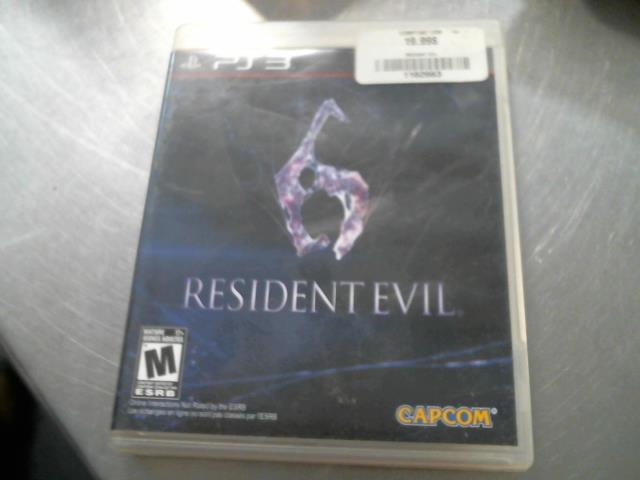 Resident evil 6