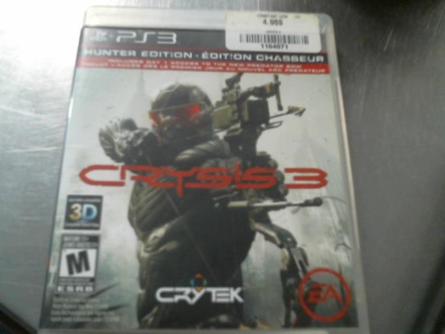 Crysis 3 dition chasseur