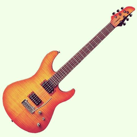 Guitar orange