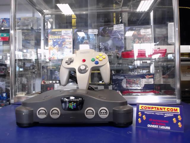 Nintendo 64 + man
