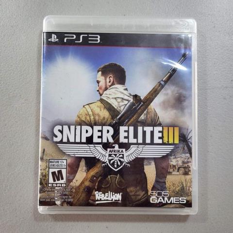 Sniper elite iii ps3 cib