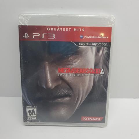 Metalgear solid 4 greatest hit ps3 cib