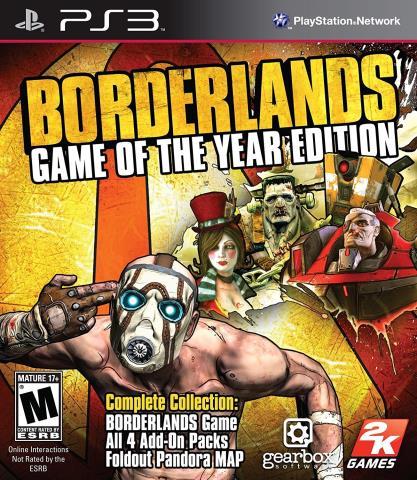 Borderlands game of the year