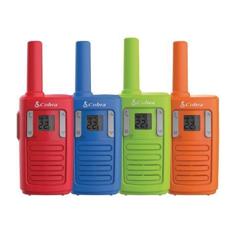 Mini walkie talkie kit de 4