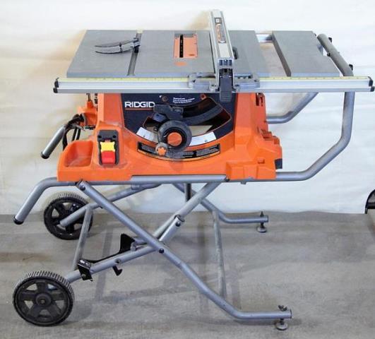 Table saw ridgid 12 in