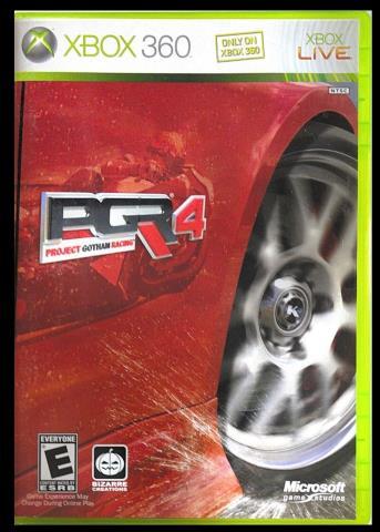 X360 project gotham racing pgr4