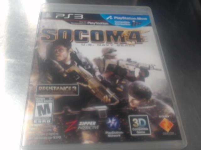 Socom 4 u.s. navy seals ps3