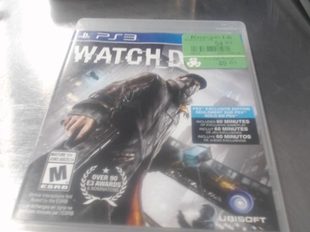 Watch dogs ps3